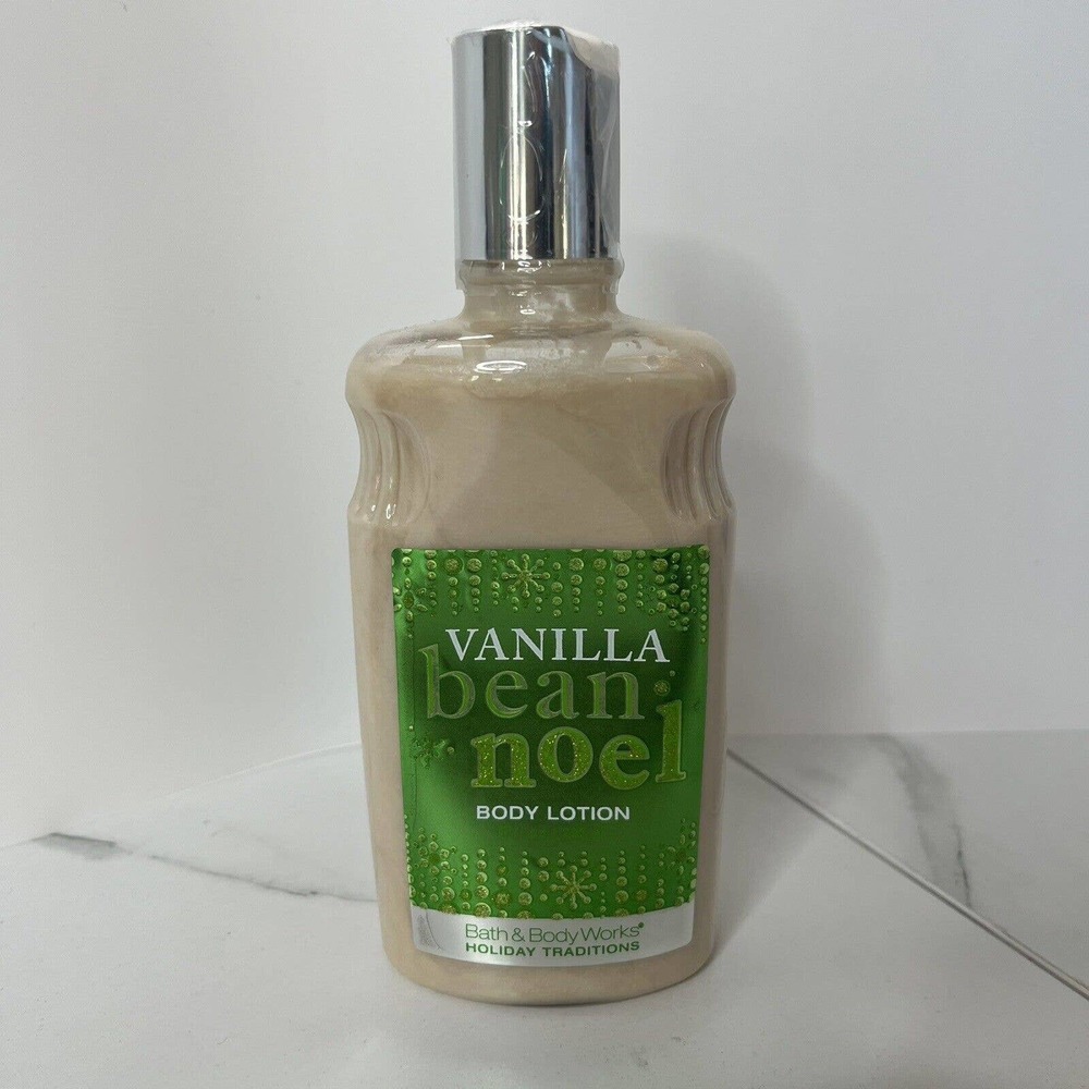 Bath & Body Works Vanilla Bean Noel Holiday Traditions Lotion 10 oz. HTF Rare